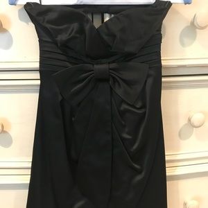 Mini black dress